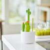 imageBoon Cacti Replacement Baby Bottle Brushes  Includes Bottle Cleaner Brush Straw Cleaner Brush Nipple Brush and Detail Brush for Baby Bottles  Newborn Essentials  Sage  4 Count4 Piece Set
