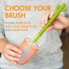 imageBoon Cacti Replacement Baby Bottle Brushes  Includes Bottle Cleaner Brush Straw Cleaner Brush Nipple Brush and Detail Brush for Baby Bottles  Newborn Essentials  Sage  4 Count4 Piece Set