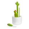 imageBoon Cacti Replacement Baby Bottle Brushes  Includes Bottle Cleaner Brush Straw Cleaner Brush Nipple Brush and Detail Brush for Baby Bottles  Newborn Essentials  Sage  4 Count4 Piece Set