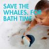 imageBoon Chomp Whale Bath Toy  Interactive Baby Bath Toys for Sensory Fun  Sensory Toddler Toys for Bath Time  Baby Gifts and Toddler Water Toys  Aqua  Ages 12 Months and UpNavy