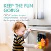 imageBoon Cogs Baby Bath Toys  Spinning Gear Themed Sensory Baby Toys for Bathtub  Suction Toys for Bathtub Walls  Navy and Yellow  5 Count  Ages 12 Months and UpPack of 5