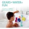 imageBoon Cogs Baby Bath Toys  Spinning Gear Themed Sensory Baby Toys for Bathtub  Suction Toys for Bathtub Walls  Navy and Yellow  5 Count  Ages 12 Months and UpPack of 10