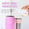 imageBoon Frosh Portable Breast Milk Chiller  Stainless Steel Breast Milk Cooler  Stainless Steel Portable Milk Storage Container  Blue  Keeps Breast Milk Cold for up to 17 HoursPurple