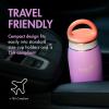 imageBoon Frosh Portable Breast Milk Chiller  Stainless Steel Breast Milk Cooler  Stainless Steel Portable Milk Storage Container  Blue  Keeps Breast Milk Cold for up to 17 HoursPurple