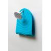 imageBoon GRIFFLE Textured Non Slip Baby Bath Tub Mat with Hanging Hook and Drain Holes GrayRipple