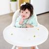 imageBoon GRUB Adjustable Baby High Chair  Convertible High Chair and Toddler Chair  High Chairs for Babies and Toddlers 6 Months to 6 Years  Dishwasher Safe  WhiteHighchair Tray  White