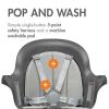 imageBoon GRUB Adjustable Baby High Chair  Convertible High Chair and Toddler Chair  High Chairs for Babies and Toddlers 6 Months to 6 Years  Dishwasher Safe  WhiteGray Highchair