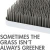 imageBoon Grass Plastic Drying Rack  Modern Countertop Baby Bottle Organizer  975 x 988 x 30 inches  GrayGray