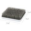 imageBoon Grass Plastic Drying Rack  Modern Countertop Baby Bottle Organizer  975 x 988 x 30 inches  GrayGray