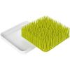imageBoon Grass Plastic Drying Rack  Modern Countertop Baby Bottle Organizer  975 x 988 x 30 inches  GrayGreen