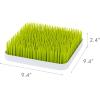 imageBoon Grass Plastic Drying Rack  Modern Countertop Baby Bottle Organizer  975 x 988 x 30 inches  GrayGreen