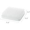 imageBoon Grass Plastic Drying Rack  Modern Countertop Baby Bottle Organizer  975 x 988 x 30 inches  GrayWhite