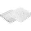 imageBoon Grass Plastic Drying Rack  Modern Countertop Baby Bottle Organizer  975 x 988 x 30 inches  GrayWhite