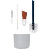 imageBoon Mod Replacement Baby Bottle Brushes  Includes Bottle Cleaner Brush Straw Cleaner Brush Nipple Brush and Detail Brush for Baby Bottles  Newborn Essentials  4 CountMulticolor