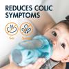 imageBoon Nursh Reusable Silicone Pouch Baby Bottles  Medium Flow Nipple  Silicone Baby Bottle Pouch and Nipple  Baby Feeding Essentials  Mint  36 Months  3 Count  8 OunceTie Dye