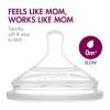imageBoon Nursh Reusable Silicone Pouch Baby Bottles  Medium Flow Nipple  Silicone Baby Bottle Pouch and Nipple  Baby Feeding Essentials  Mint  36 Months  3 Count  8 OuncePink