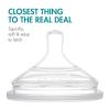 imageBoon Nursh Silicone Baby Bottle Nipples  Bottle Nipples for Boon Nursh Baby Bottles  Baby BottleFeeding Supplies  Fast Flow Baby Bottle Nipples  3 CountFast Flow