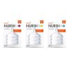 imageBoon Nursh Silicone Baby Bottle Nipples  Bottle Nipples for Boon Nursh Baby Bottles  Baby BottleFeeding Supplies  Fast Flow Baby Bottle Nipples  3 CountSlow Flow