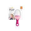 imageBoon PULP Silicone Baby Feeder  1 Count  Pink and Blush  Soft Silicone Vegetable and Fruit Feeders  Teething Baby Essentials