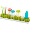 imageBoon Patch Countertop Baby Bottle Drying Rack  Space Saving Bottle Rack for Drying and Organization  Kitchen Baby Needs  Baby BottleFeeding Supplies  Green and WhiteBaby Bottle