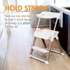 imageBoon Pivot Toddler Tower  Folding Toddler Step Stool for Bathroom Sink or Kitchen Countertop  Step Stool for Toddlers with CPC Certification  Gray  Ages 18 Months to 4 YearsWhite