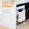 imageBoon Pivot Toddler Tower  Folding Toddler Step Stool for Bathroom Sink or Kitchen Countertop  Step Stool for Toddlers with CPC Certification  Gray  Ages 18 Months to 4 YearsWhite