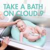 imageBoon Puff Inflatable Baby Bather  Infant Bathtub Includes Microfleece Cover and Contoured Sides  Inflatable Baby Bathtub for Newborns and InfantsMint