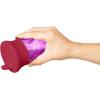 imageBoon Snug Silicone Sippy Cup Lids  Convert Kids Cups or Toddler Cups into Sippy Cups  Toddler Feeding Supplies  3 Count  MultiPink