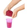 imageBoon Snug Silicone Sippy Cup Lids  Convert Kids Cups or Toddler Cups into Sippy Cups  Toddler Feeding Supplies  3 Count  MultiPink