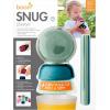 imageBoon Snug Straw Universal Silicone Straw Lids  Multi 3pk PinkGreen