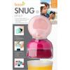 imageBoon Snug Straw Universal Silicone Straw Lids  Multi 3pk PinkPink