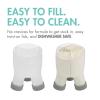 imageBoon Tripod Formula Container  Gray 1 Count Pack of 1Grey