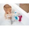 imageBoon Tubes Toddler Bath Toys  Bathtub Building Toys with Suction Cups  Toddler Sensory Toys and Bathtub Essentials  Gray  3 Count  Kids Ages 12 Months and UpBlue