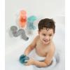 imageBoon Tubes Toddler Bath Toys  Bathtub Building Toys with Suction Cups  Toddler Sensory Toys and Bathtub Essentials  Gray  3 Count  Kids Ages 12 Months and UpGray