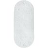 imageBoon GRIFFLE Textured Non Slip Baby Bath Tub Mat with Hanging Hook and Drain Holes GrayGriffle