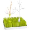 imageBoon Grass Plastic Drying Rack  Modern Countertop Baby Bottle Organizer  975 x 988 x 30 inches  GrayGreen Bundle