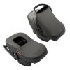 imageBoon Morph Baby Car Seat Cover and Car Seat Canopy  Water Resistant Car Seat Covers for Babies  Machine Washable  1 Size Fits Most Baby Car Seats