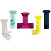 imageBoon Pipes Toddler Bath Toys  Interactive Toddler Sensory Toys  Suction Bath Toys for Hand Eye Coordination and Fine Motor Skills  Multicolored  5 Count Ages 12 Months and UpGray