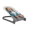 imageBoon Slant Portable Baby Bouncer  Folding Baby Seat for Infants  Lightweight Portable Baby Chair with Machine Washable Fabric and 3Point Harness  Dark GreenGray