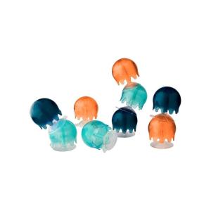 imageBoon Jellies Suction Cup Bath Toys  Bathtub Baby Sensory Toys  Jellyfish Suction Toys for Bath Time  NavyCoral  Baby and Toddler Bath Toys  9 Count  Ages 12 Months and UpNavyCoral
