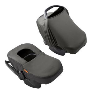 imageBoon Morph Baby Car Seat Cover and Car Seat Canopy  Water Resistant Car Seat Covers for Babies  Machine Washable  1 Size Fits Most Baby Car Seats