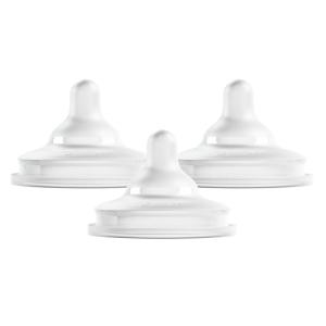 imageBoon Nursh Curve Silicone Baby Bottle Nipples  Platinum FoodSafe Silicone Bottle Nipples  Slow Flow Nipples for Baby Bottles  Baby BottleFeeding Supplies  3 Count