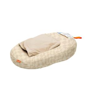 imageBoon Puff Inflatable Baby Bather  Infant Bathtub Includes Microfleece Cover and Contoured Sides  Inflatable Baby Bathtub for Newborns and InfantsChecker