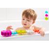 imageBoon Cogs Baby Bath Toys  Spinning Gear Themed Sensory Baby Toys for Bathtub  Suction Toys for Bathtub Walls  Multicolored  5 Count  Ages 12 Months and UpPink