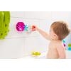 imageBoon Cogs Baby Bath Toys  Spinning Gear Themed Sensory Baby Toys for Bathtub  Suction Toys for Bathtub Walls  Multicolored  5 Count  Ages 12 Months and UpPink