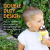 imageBoon Drizzle Popsicle Holders for Kids  Includes 2 OntheGo Travel Cases  Catches Drips Before They Drop  Frozen Popsicle and Ice Cream Holder for Summer Days and Birthday Popsicle Party  4 Count