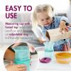imageBoon Intro Toddler Food Prep Set  Kids Kitchen Tools  5 Unique Toddler Kitchen Accessories Includes Spatula Egg Cracker Chopper Measuring Cup Bowl  Ages 3 Years