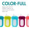 imageBoon Nursh Silicone Sippy Cup Lid  Convertible Transitional Sippy Spouts for Nursh Baby Bottles  Sippy Cup Lids for Babies  Baby Feeding Supplies  Ages 6 Months and Up  3 Count3 Count Pack of 1
