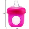 imageBoon Nursh Silicone Sippy Cup Lid  Convertible Transitional Sippy Spouts for Nursh Baby Bottles  Sippy Cup Lids for Babies  Baby Feeding Supplies  Ages 6 Months and Up  3 Count3 Count Pack of 1