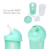 imageBoon Swig Cup Replacement Silicone Straws  Spill Proof Straws for Toddlers  Easy to Clean  6 Months and Up  2 Count